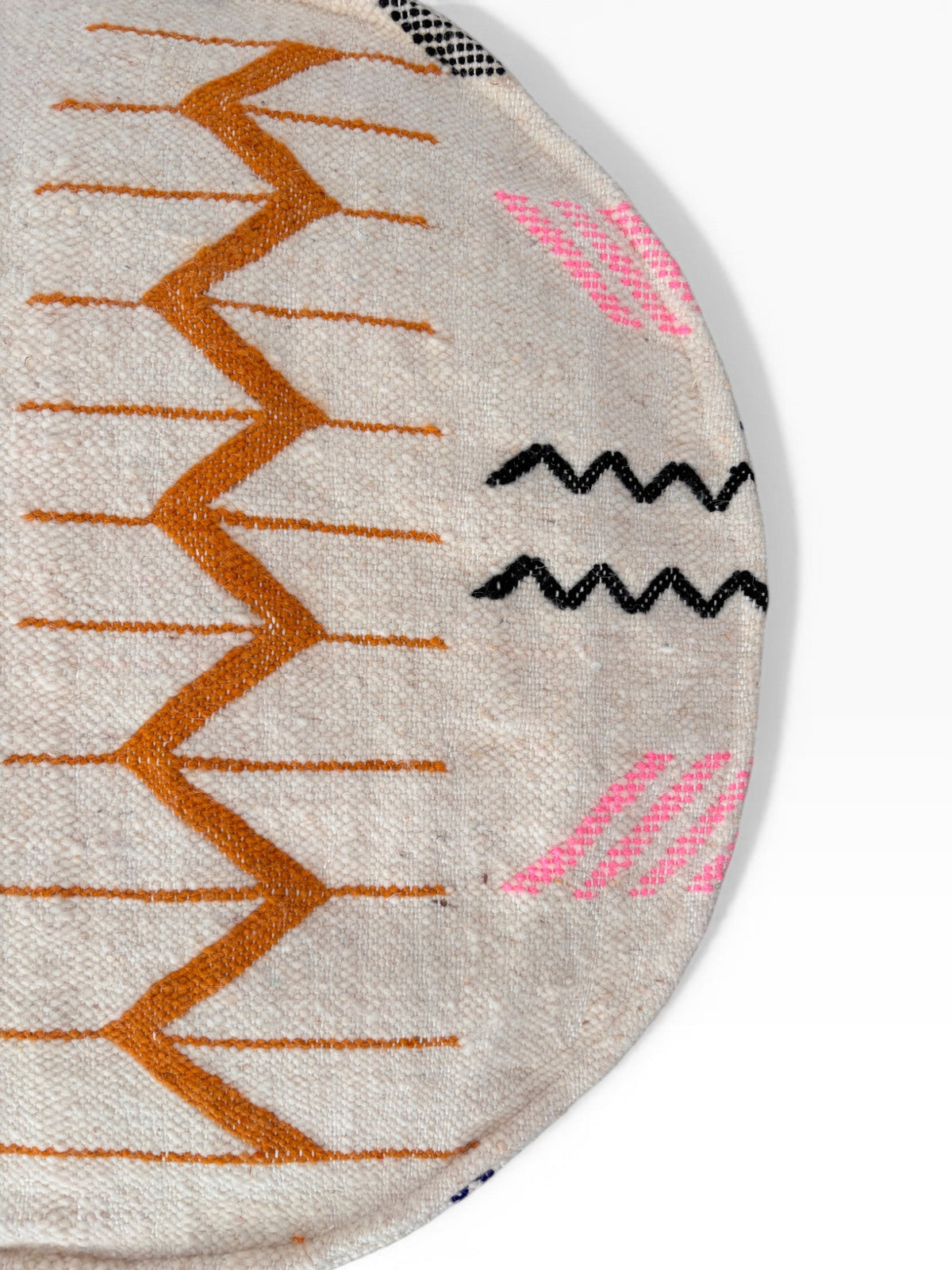 Bodenkissen - Colorful Line Round - Hakim