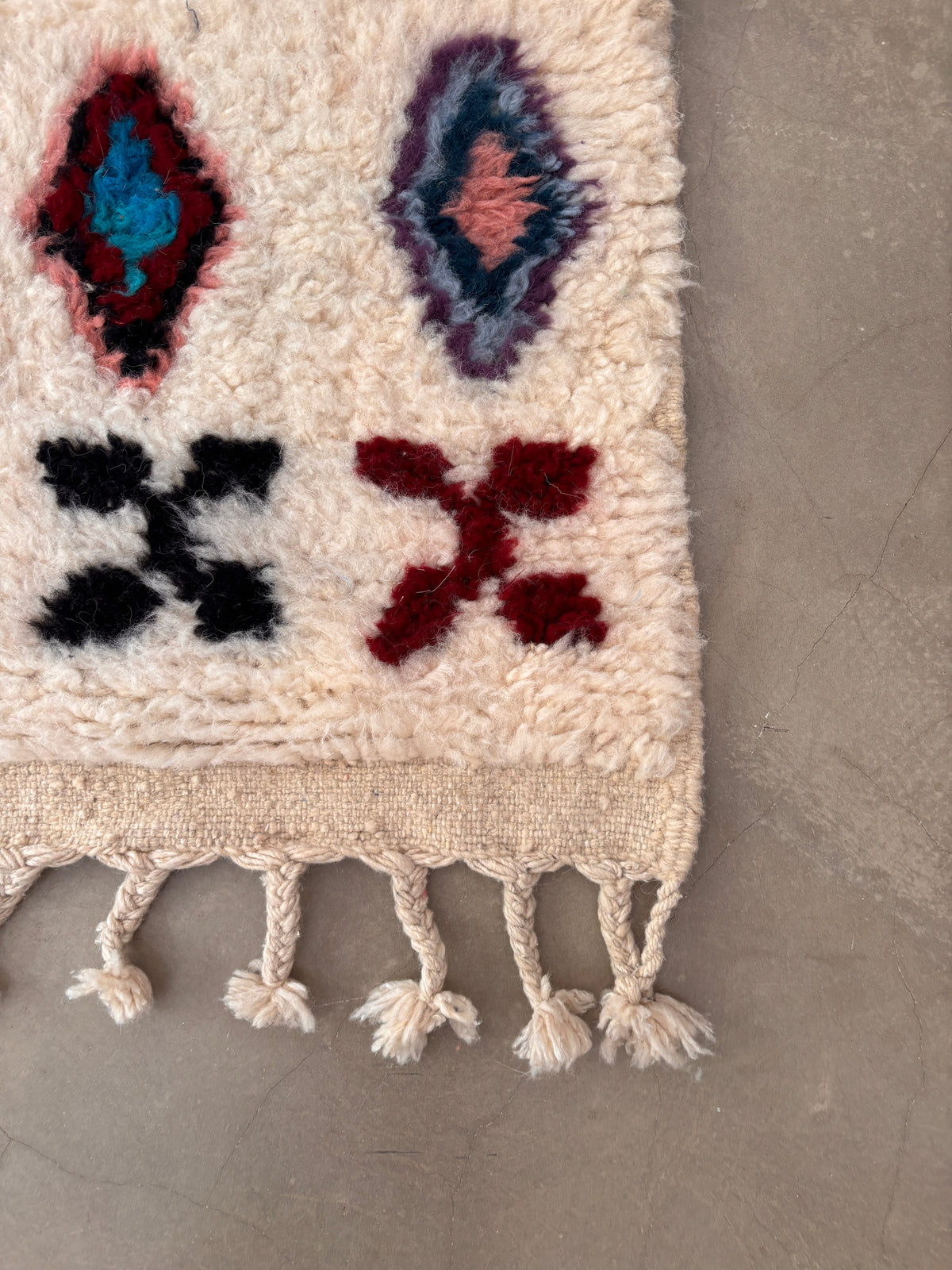 Mini Berber Teppich - 0,60 x 1,10m