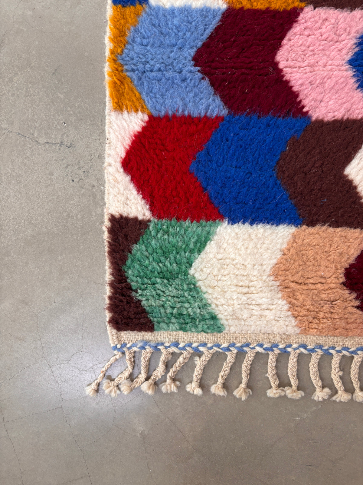 Mini Berber Teppich - 0,60 x 1,10m