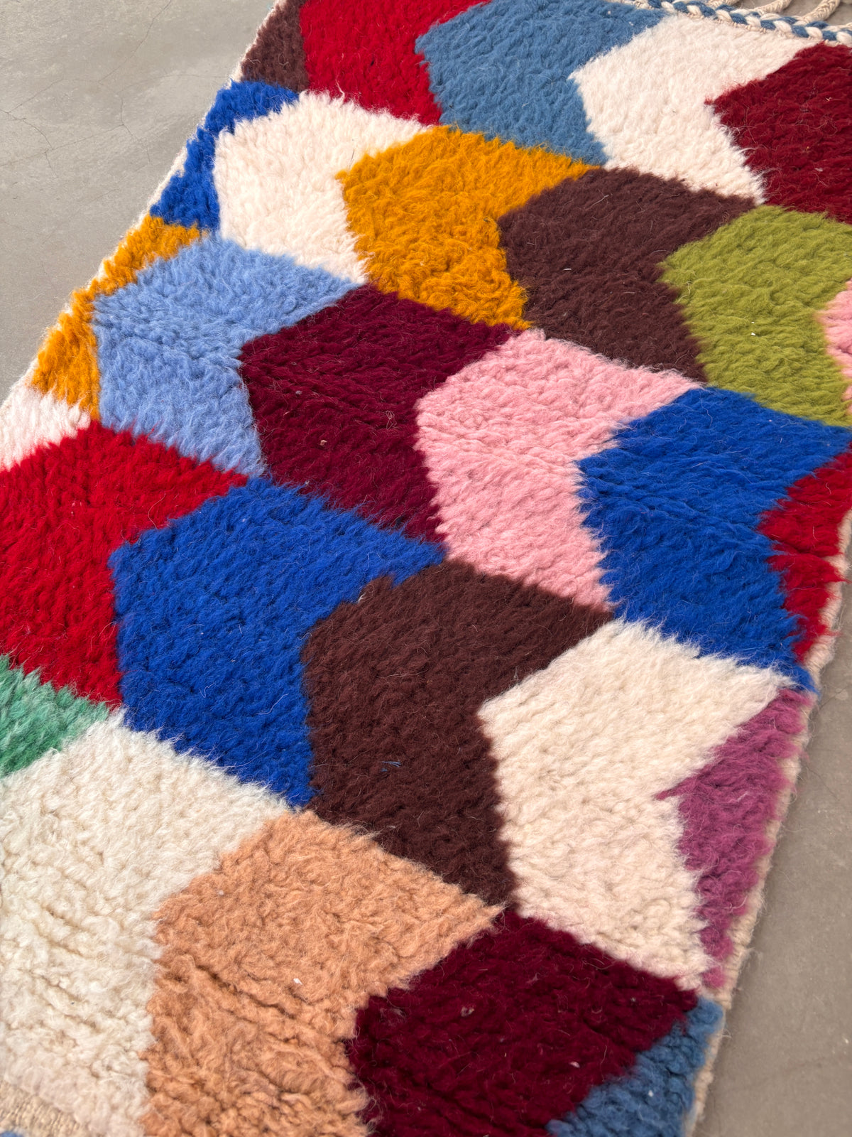 Mini Berber Teppich - 0,60 x 1,10m