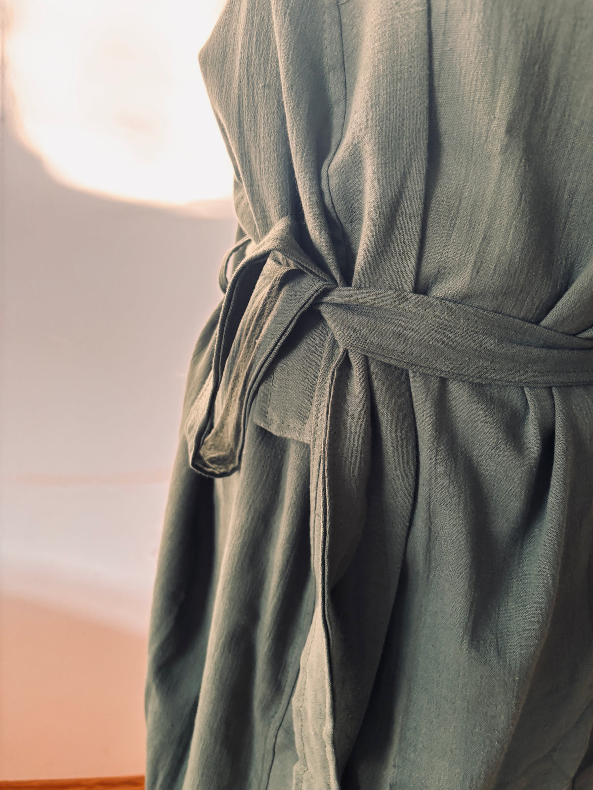 KIMONO - DUNKELGRÜN