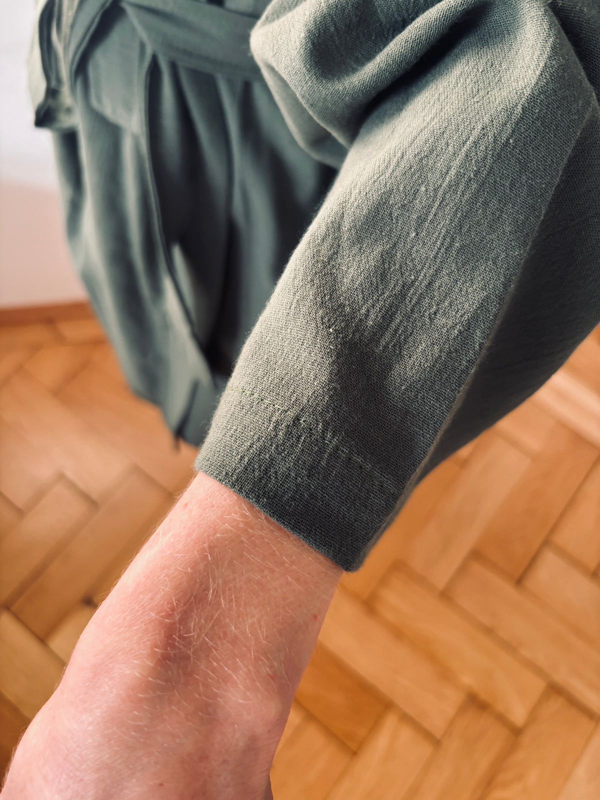 KIMONO - DUNKELGRÜN