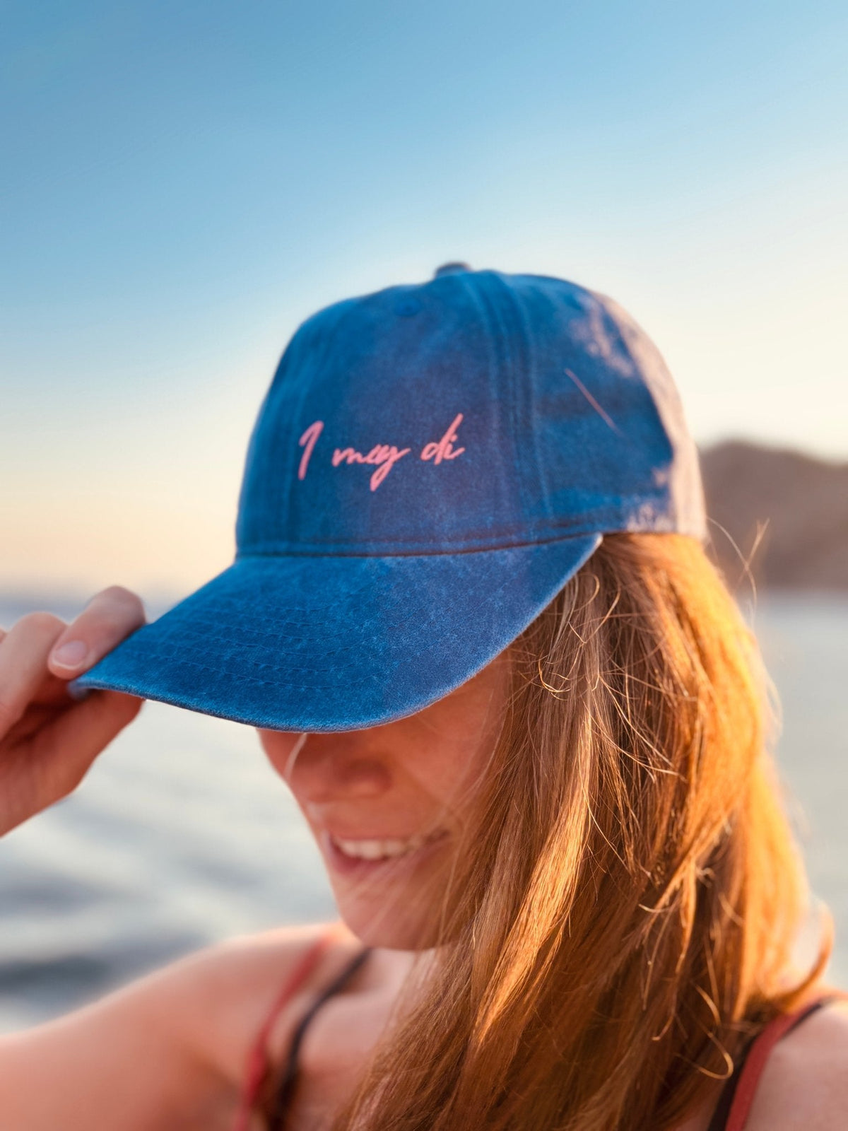 LEY! Wiesn Edition - "I mog di" Cap in Blau