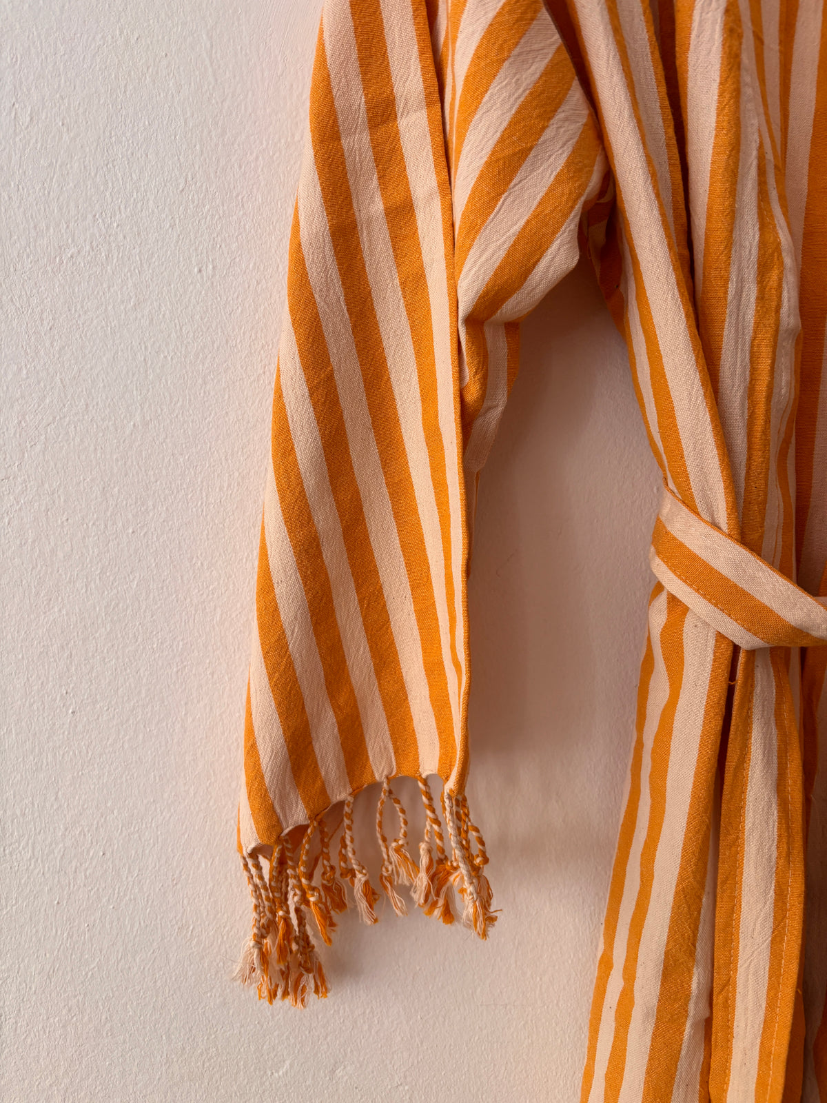 KIMONO - MEDITERANE - GELB - WEIß