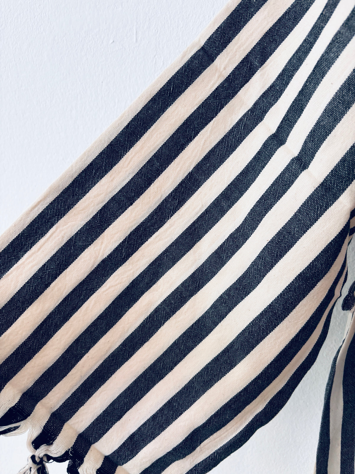 KIMONO - MEDITERANE - SCHWARZ - WEIß