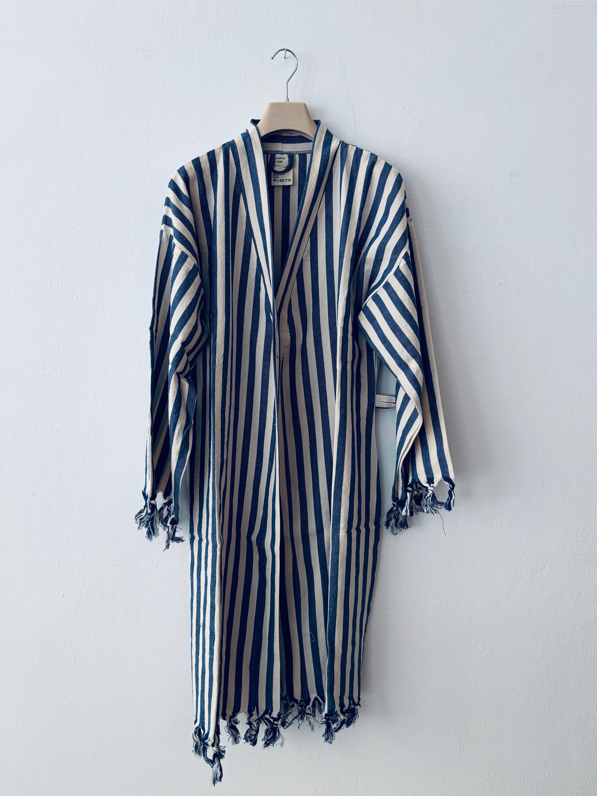 KIMONO - MEDITERANE - BLAU - WEIß