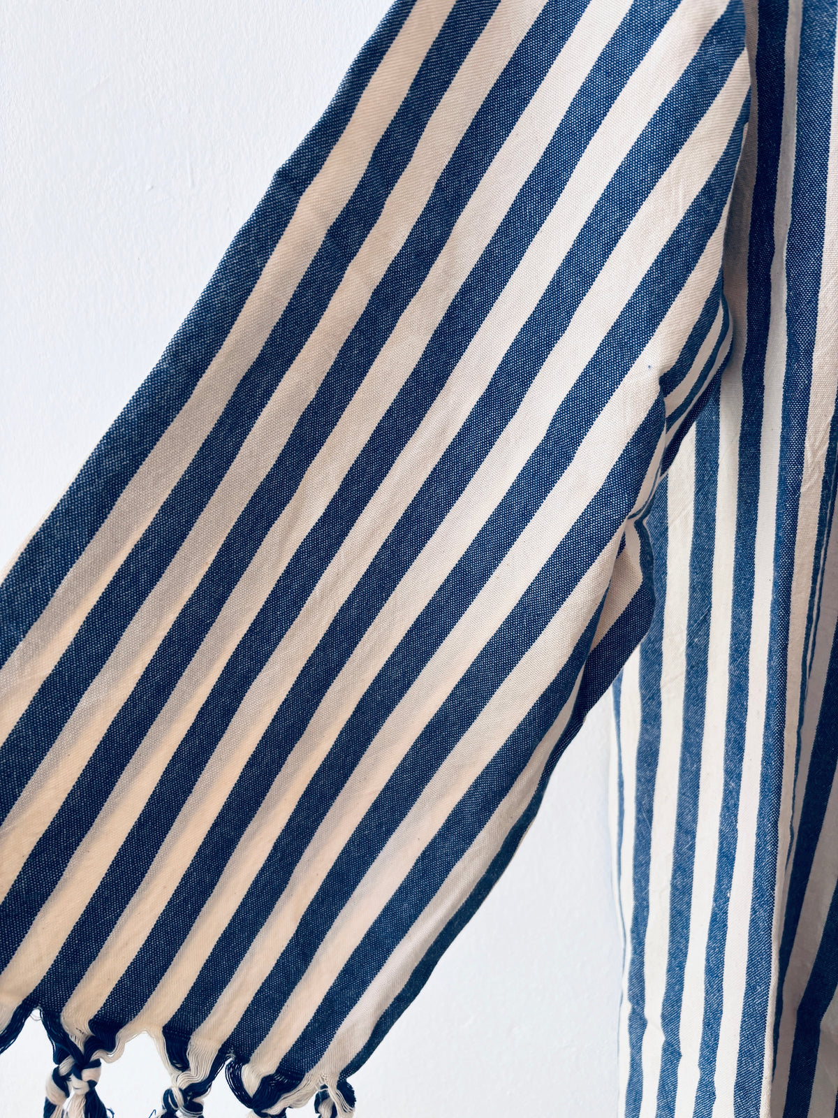 KIMONO - MEDITERANE - BLAU - WEIß