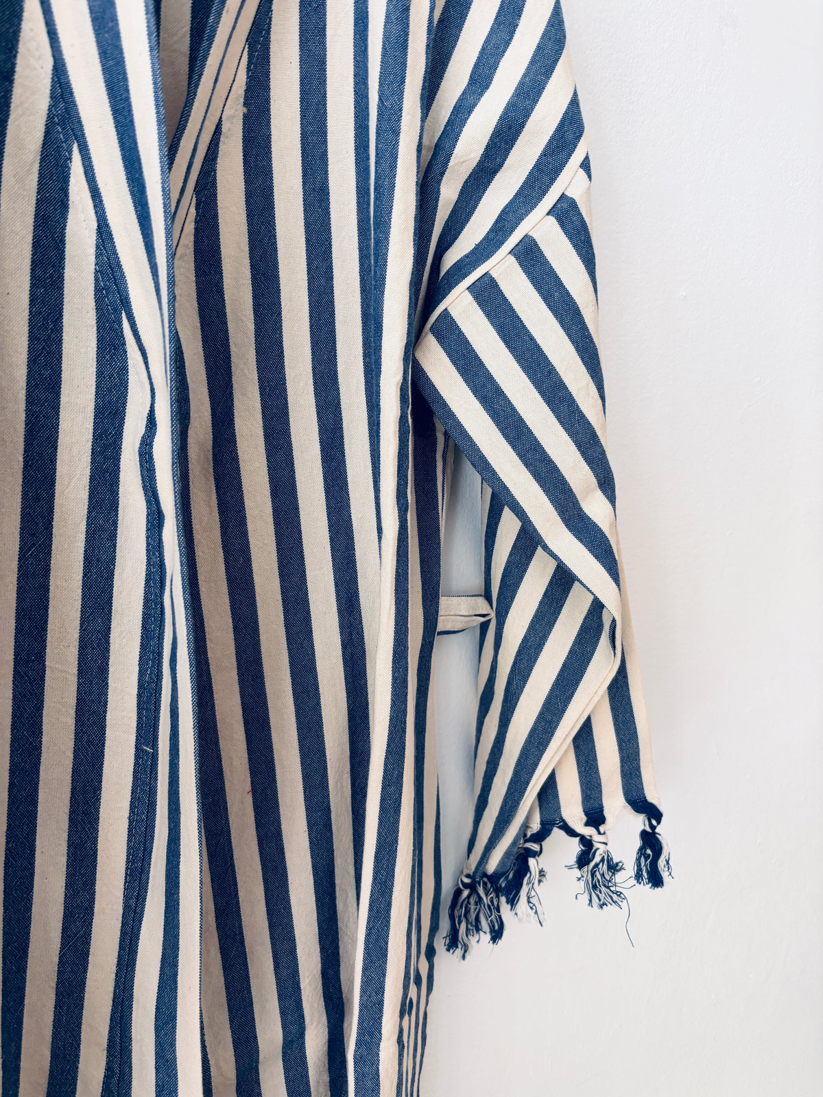 KIMONO - MEDITERANE - BLAU - WEIß