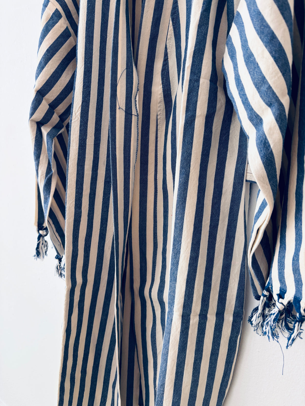 KIMONO - MEDITERANE - BLAU - WEIß