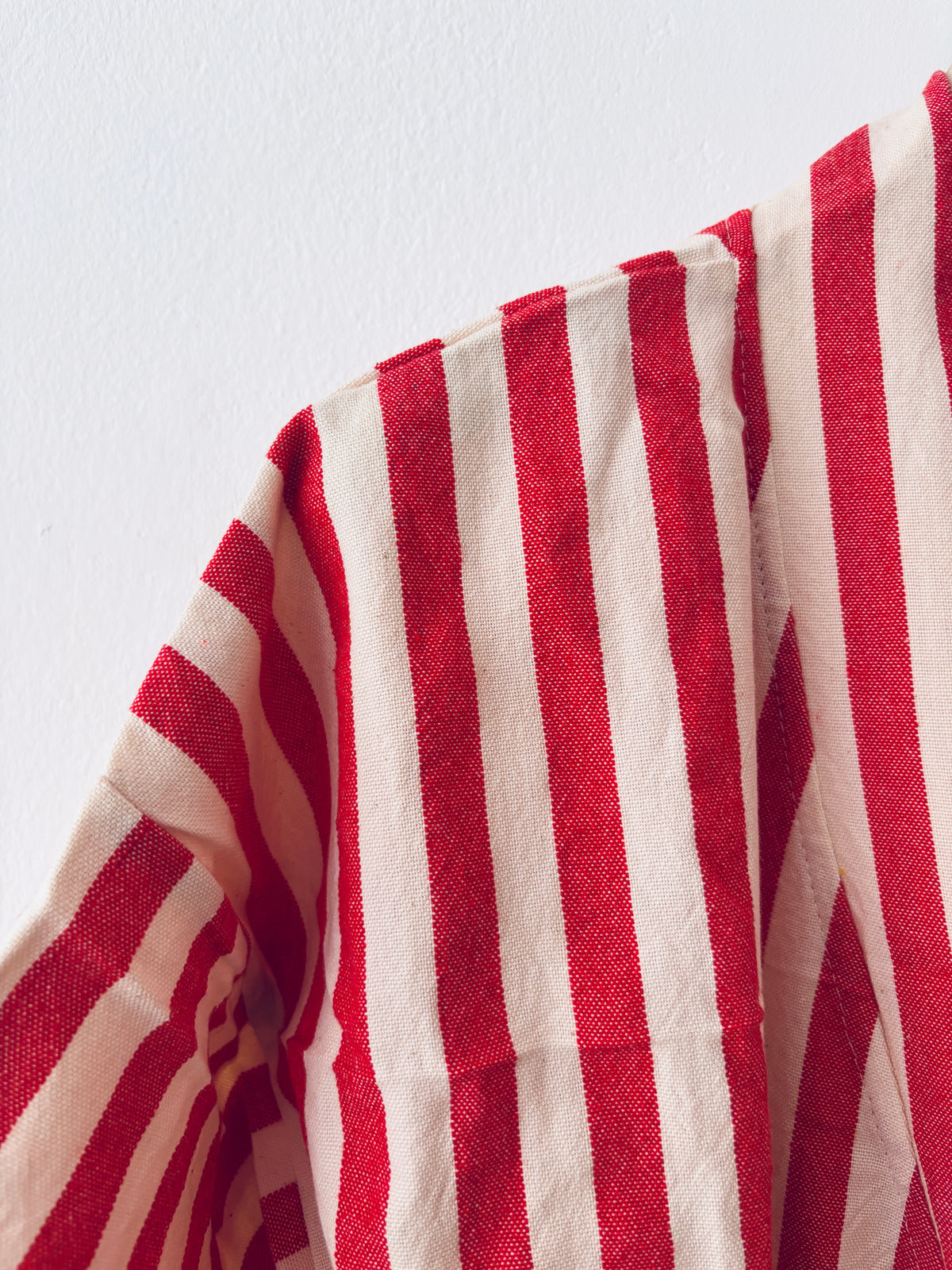 KIMONO - MEDITERANE - ROT - WEIß