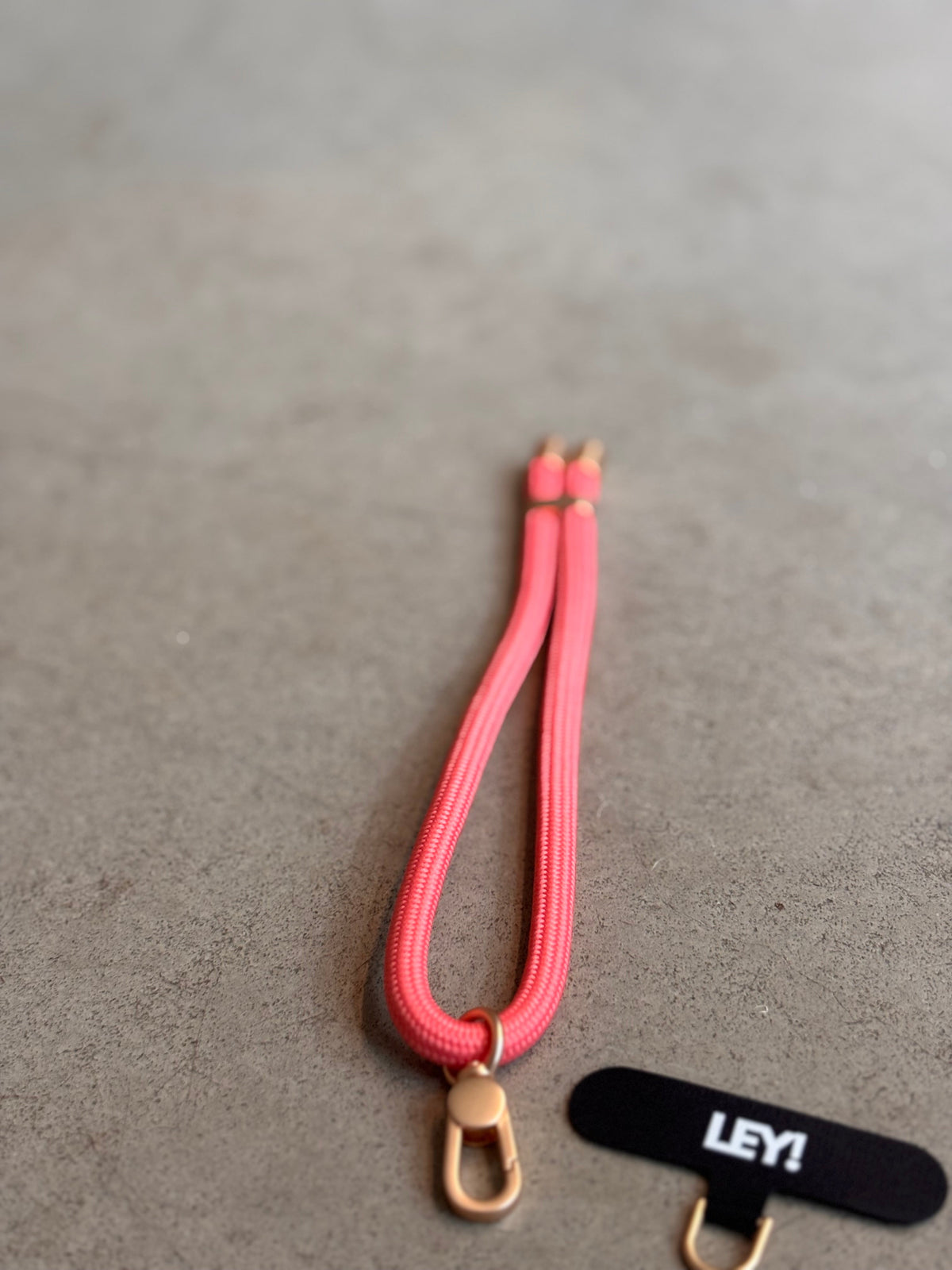 LEY! Schlüsselanhänger Rosa
