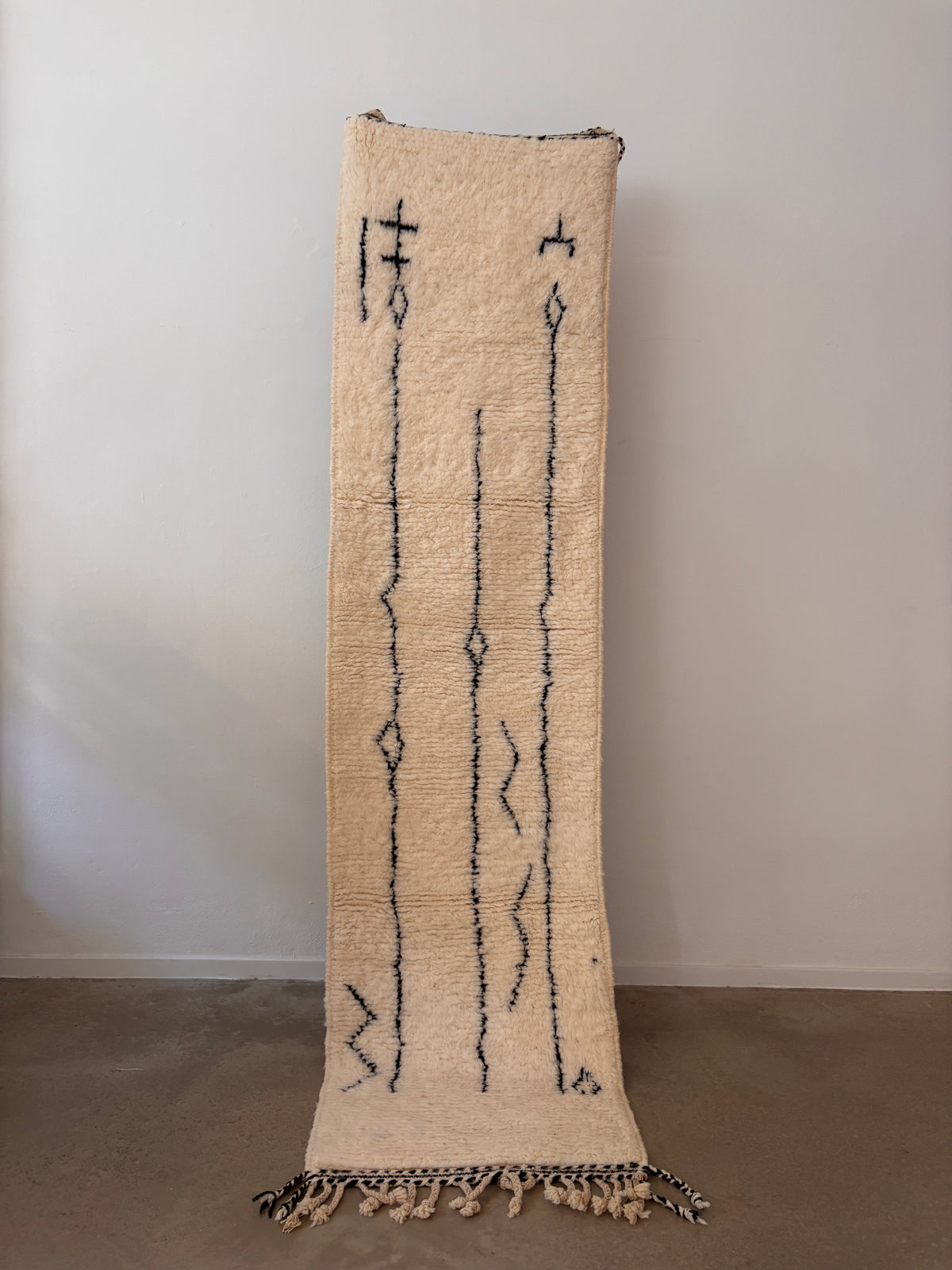 Berber Teppich - Läufer - Rike - 0,70 x 2,75 m