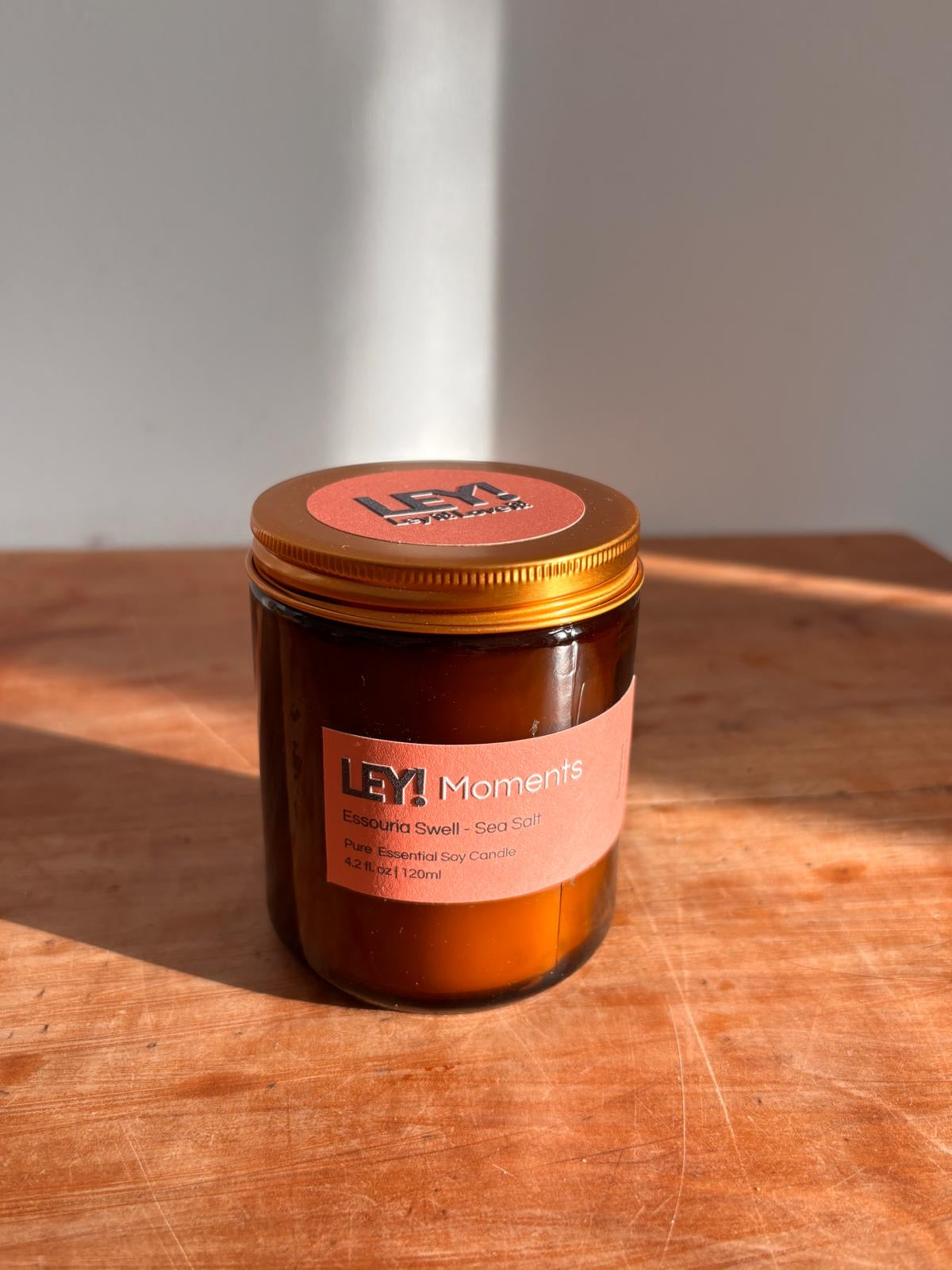 LEY! Moments Duftkerze - Essouria Swell - Sea Salt