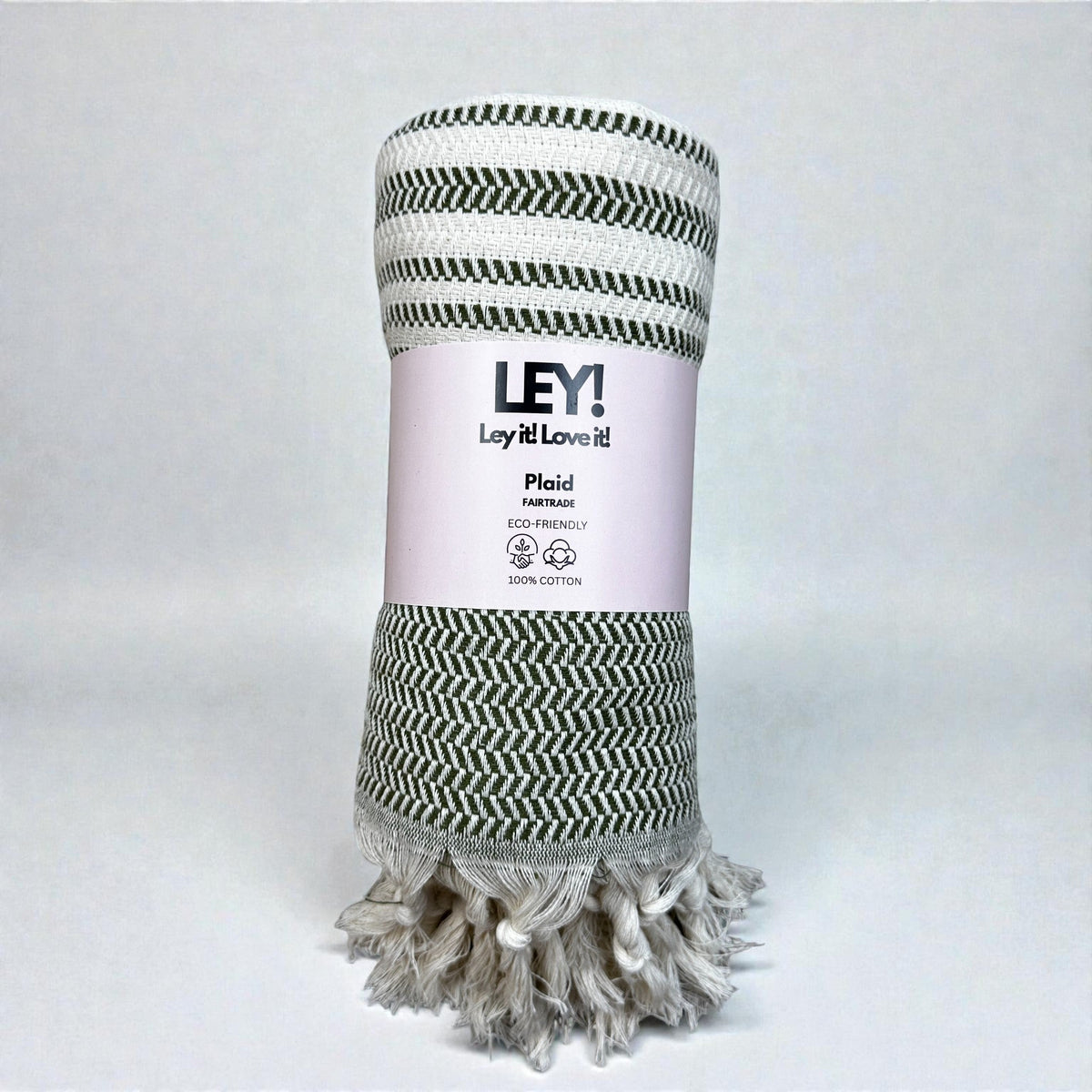 LEY! Plaid - Zickzack - Olive