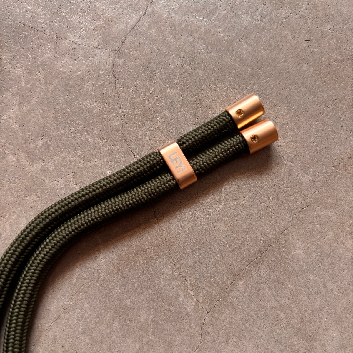 LEY! Schlüsselanhänger - Olivgrün