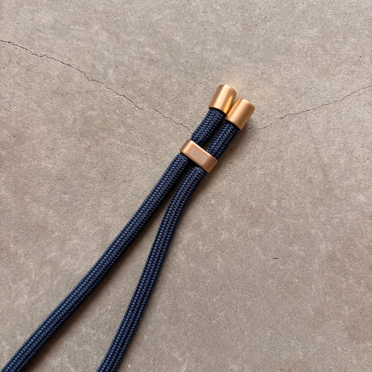 LEY! Schlüsselanhänger Marineblau