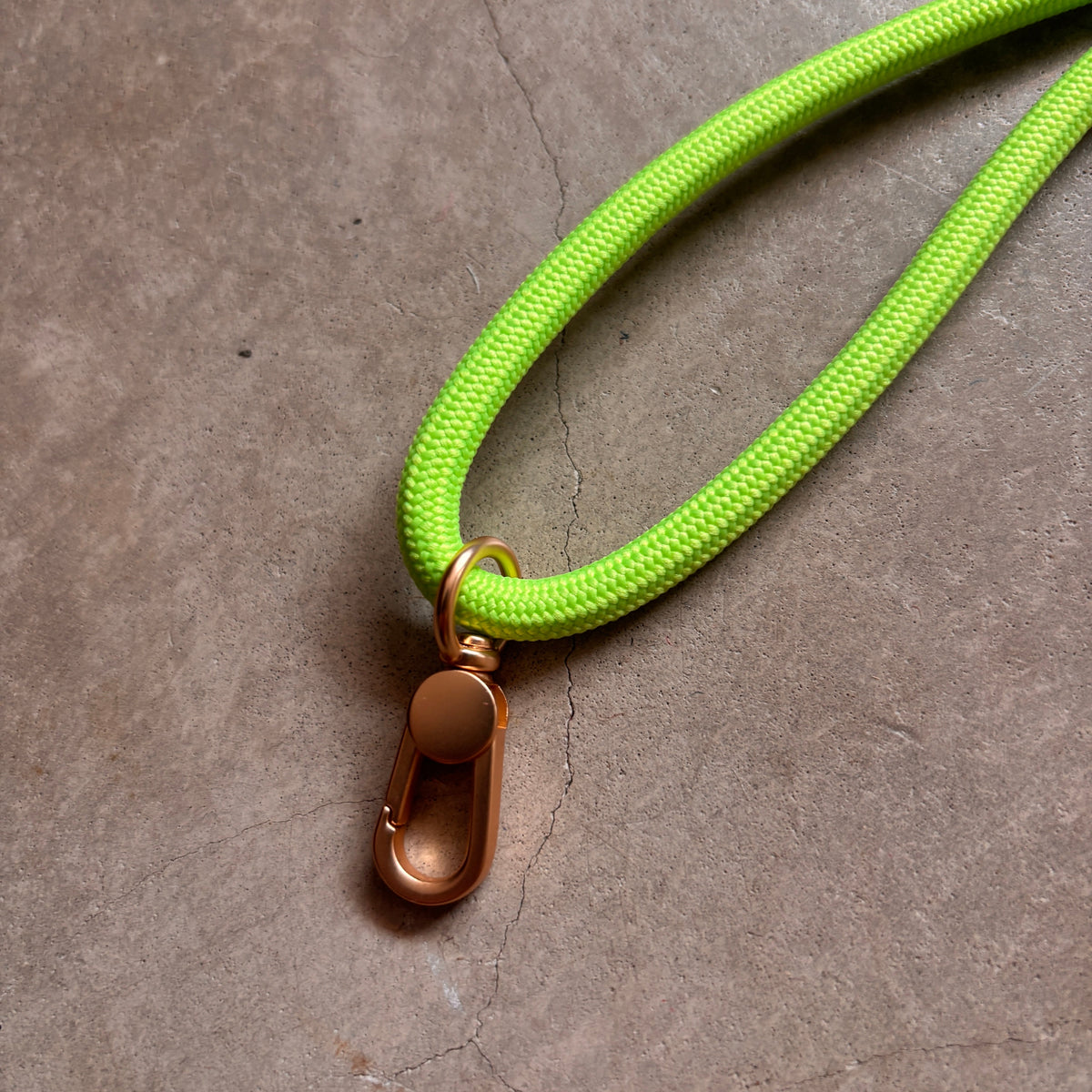 LEY! Schlüsselanhänger Neongrün