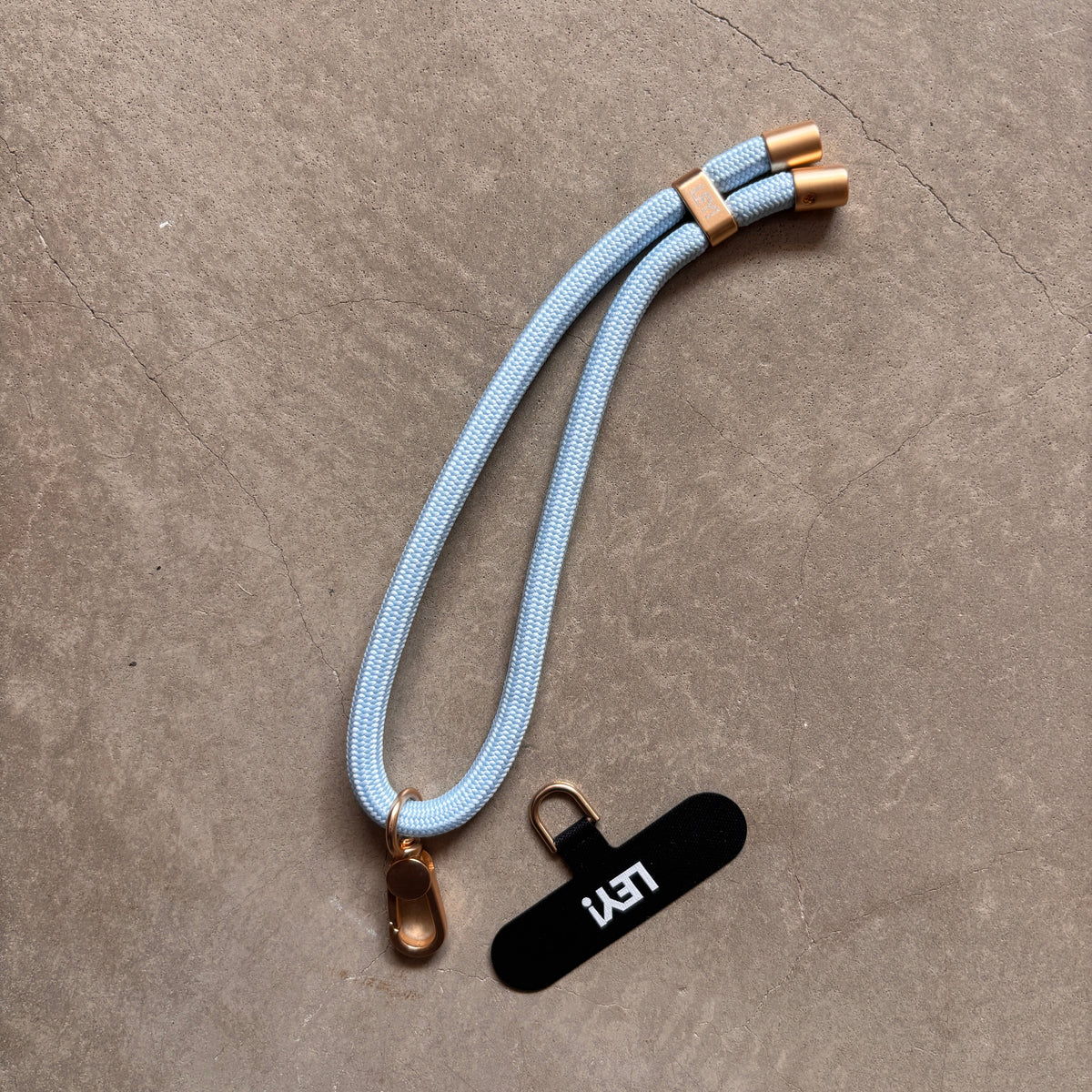 LEY! Schlüsselanhänger Hellblau