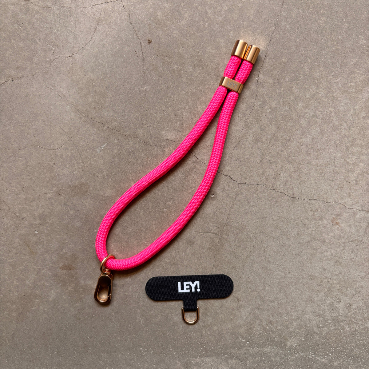 LEY! Schlüsselanhänger Pink