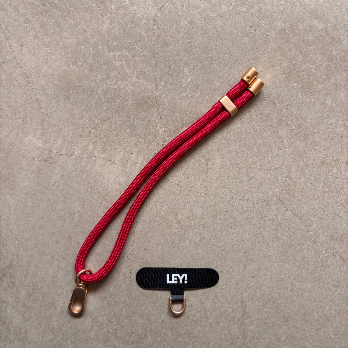 LEY! Schlüsselanhänger - Rot