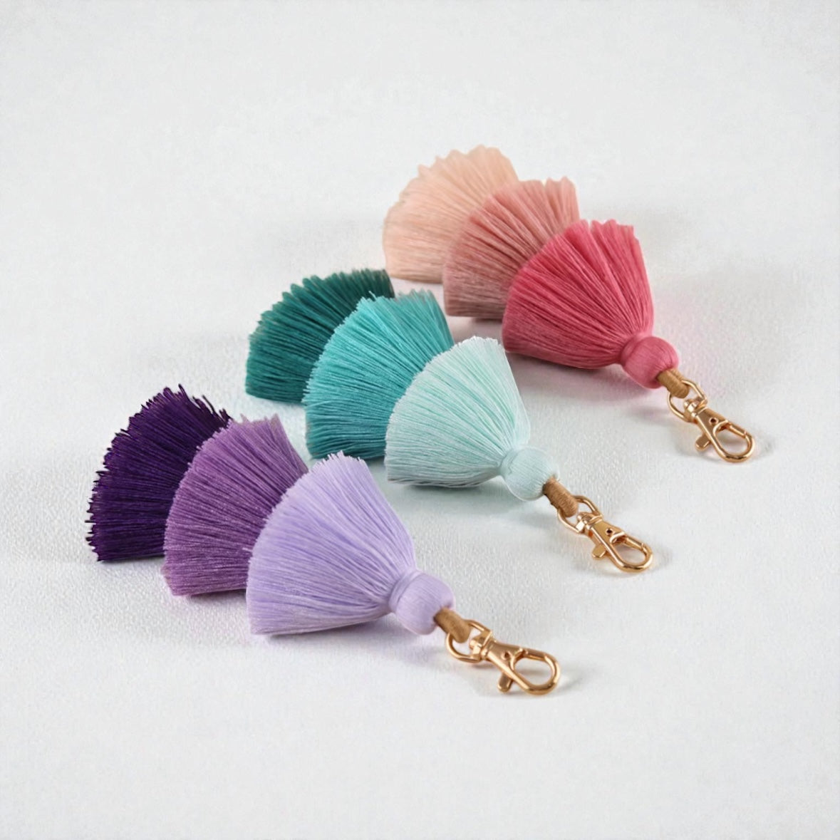 Schlüsselanhänger mit Quaste