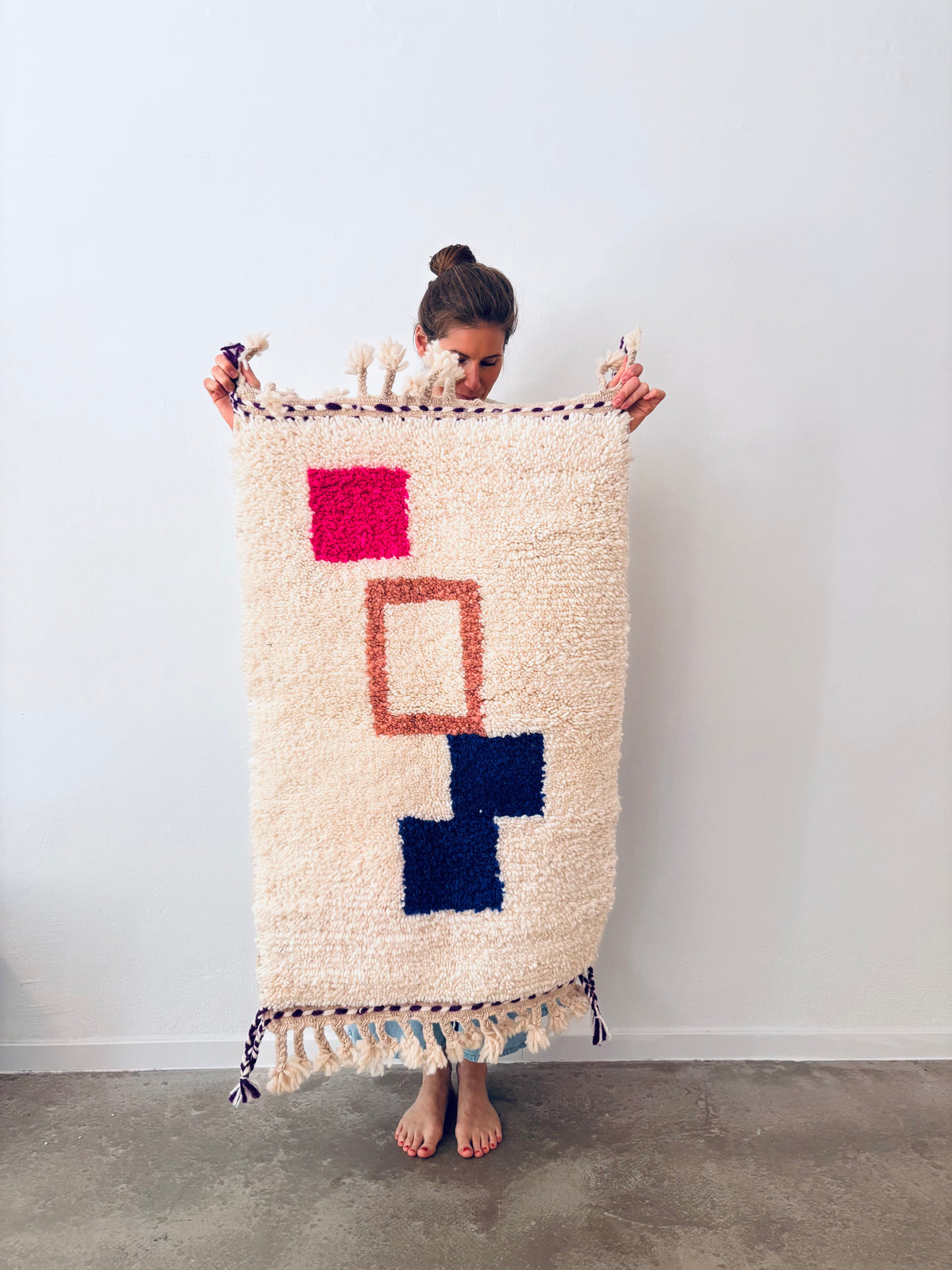 Berber Teppich - Lama - 0,60 x 1,00m