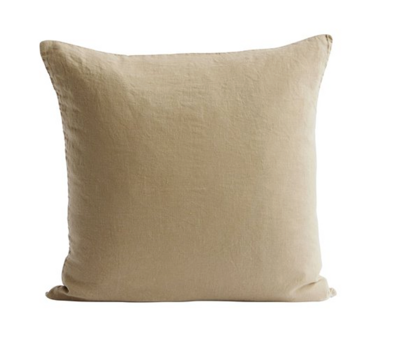 SCHLICHTES LEINENKISSEN 50 X 50 VON TINE K . LIN50 KHAKI